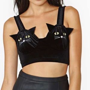 Nasty gal cat 🐱 crop top